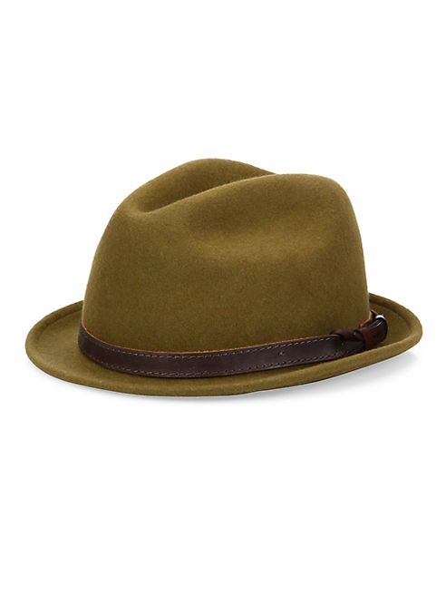 Saks Fifth Avenue Collection - Lamb's Wool Fedora Hat