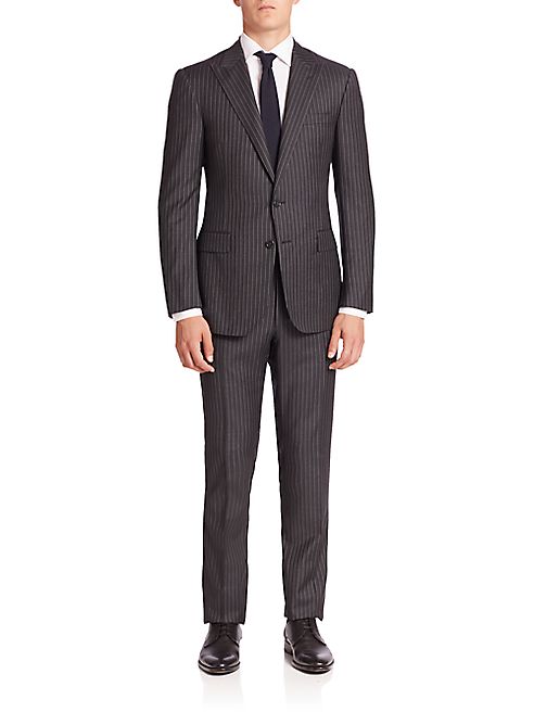 Ralph Lauren - Purple Label Striped Wool Suit