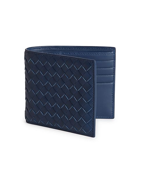 Bottega Veneta - Leather Woven Wallet