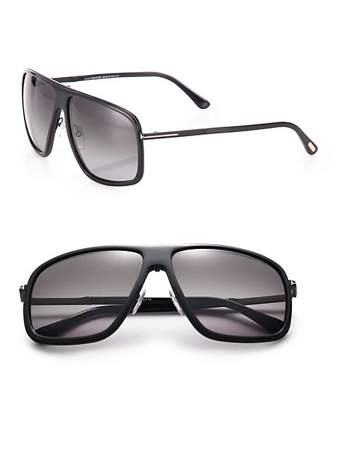 Tom Ford Eyewear - Quentin 60MM Navigator Sunglasses