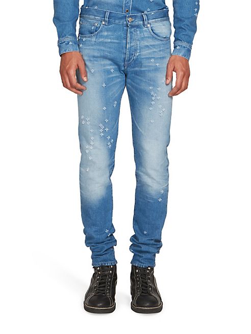 Givenchy - Cuban Fit Distressed Jeans