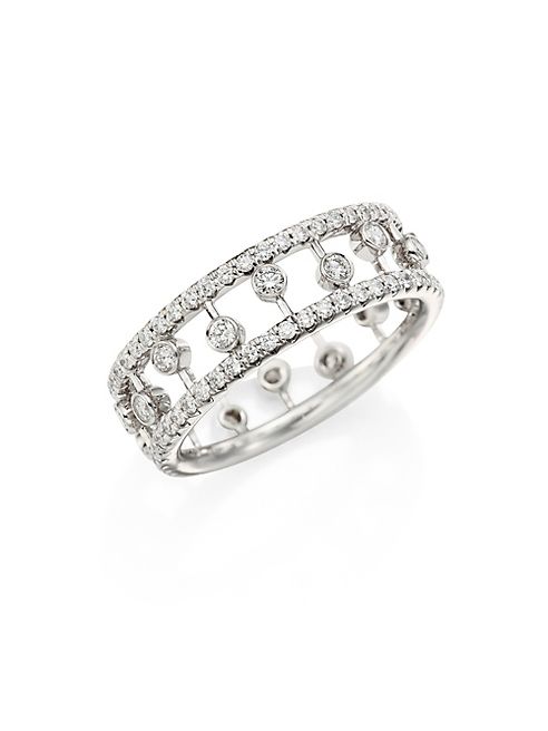 De Beers - Dewdrop Diamond & 18K White Gold Ring