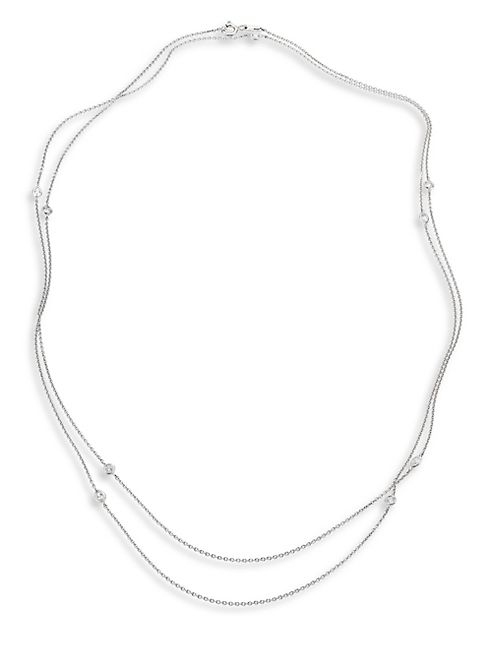 De Beers - Clea Sautoir Diamond & 18K White Gold Necklace