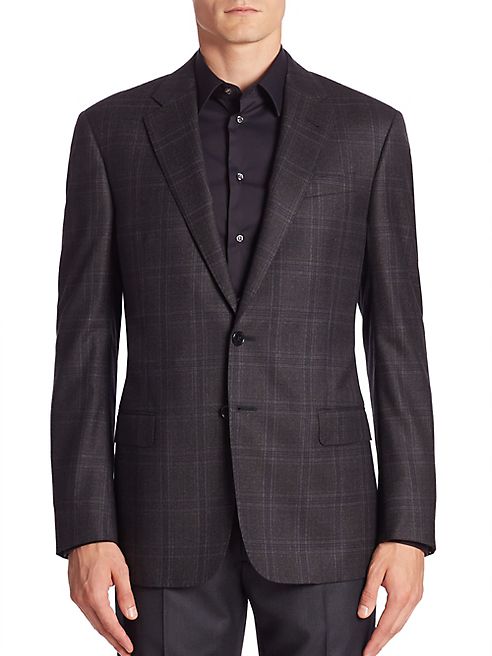 Giorgio Armani - Soft Model Plaid Sport Coat