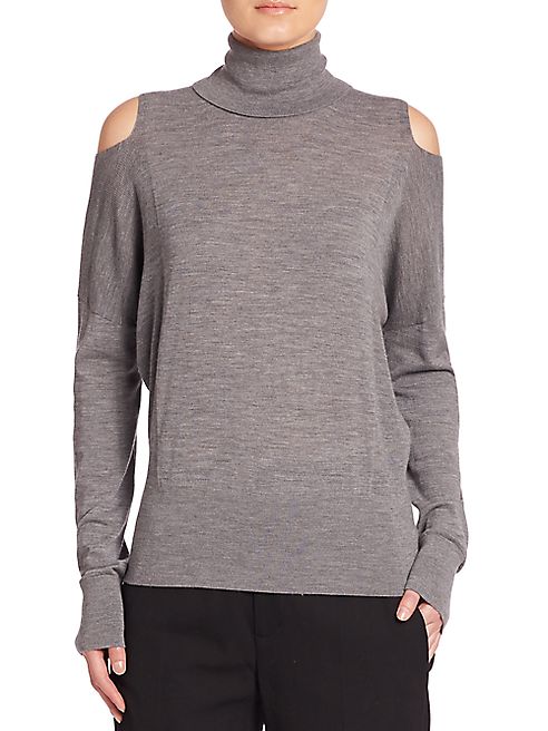 Vince - Merino Wool Blend Long Sleeve Top