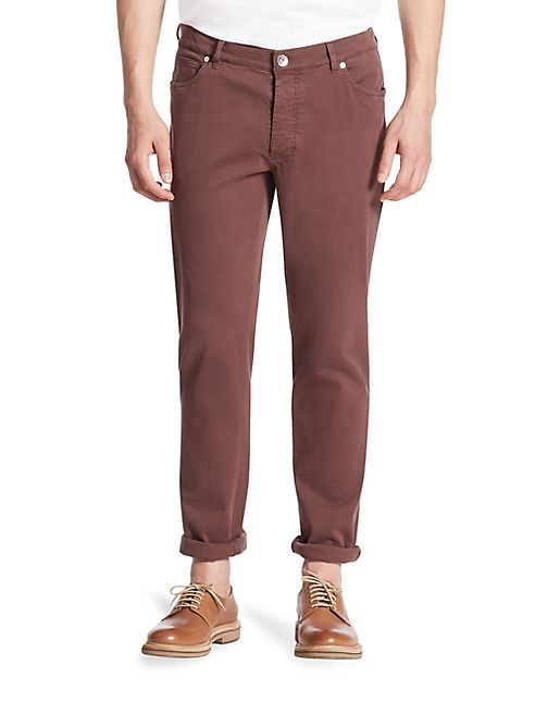 Brunello Cucinelli - Five-Pocket Pants