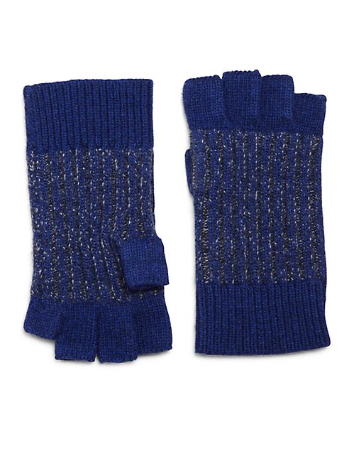 Saks Fifth Avenue Collection - Knit Fingerless Gloves