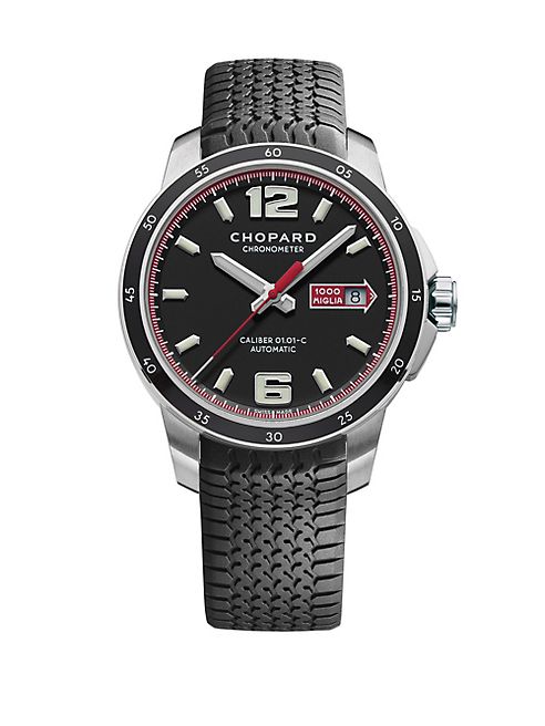 Chopard - Mille Miglia GTS Power Control Automatic Stainless Steel & Rubber Strap Watch