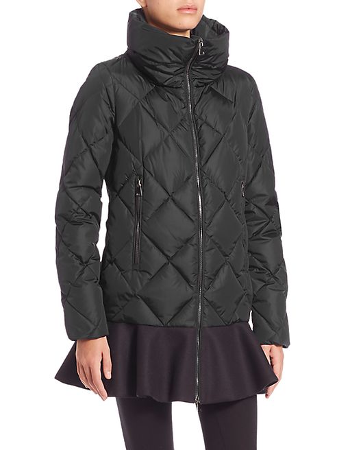 Moncler - Vouglans Peplum Hem Parka