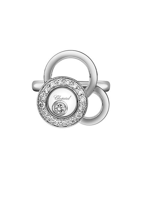 Chopard - Happy Dreams Diamond & 18K White Gold Ring