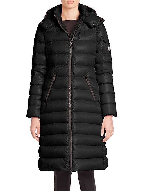 Moncler - Moka Matte Hooded Puffer Coat