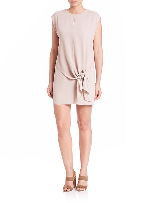 Tibi - Savanna Crepe Tie Dress