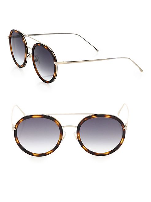 Fendi - 51MM Round Sunglasses