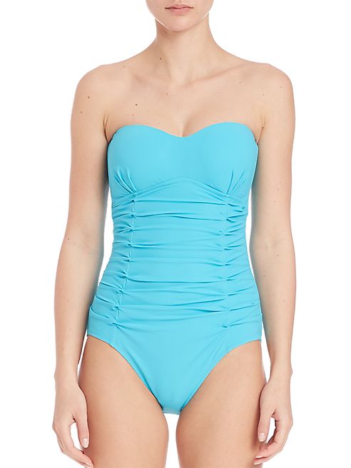 Gottex Swim - One-Piece Origami Bandeau Swimsuit