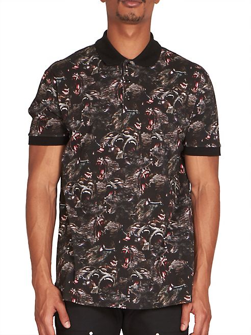 Givenchy - Monkey Print Polo