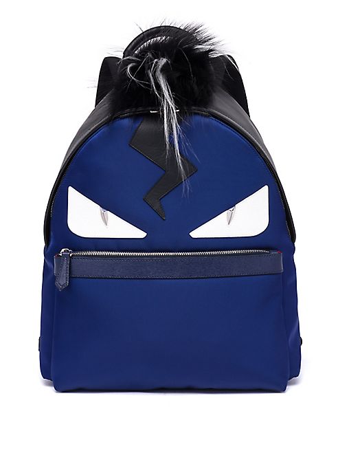 Fendi - Monster Fox, Kidassia &   Leather Backpack