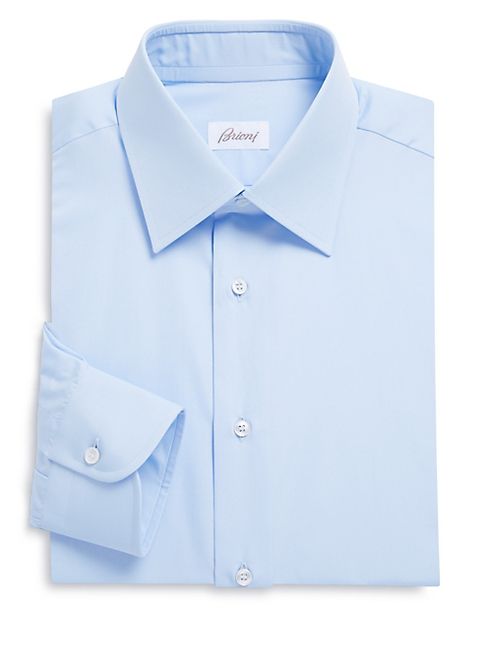 Brioni - Regular-Fit Cotton Dress Shirt