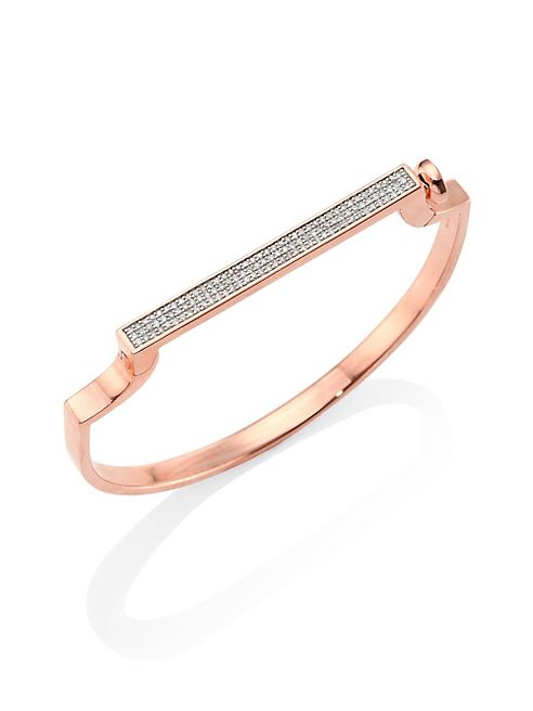 Monica Vinader - RP Signature Thin Diamond Bracelet