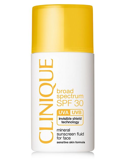 Clinique - Broad Spectrum SPF 30 Mineral Sunscreen Fluid for Face/1 oz.