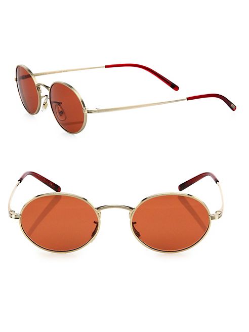 OLIVER PEOPLES THE ROW - Empire Suite 49MM Oval Sunglasses