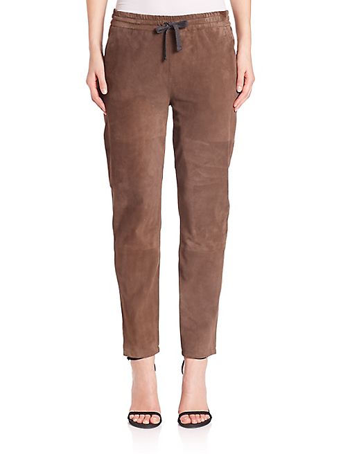 Eleventy - Suede Drawstring Pants