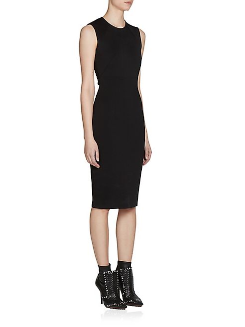 Givenchy - Milano Punto Corseted Knit Dress