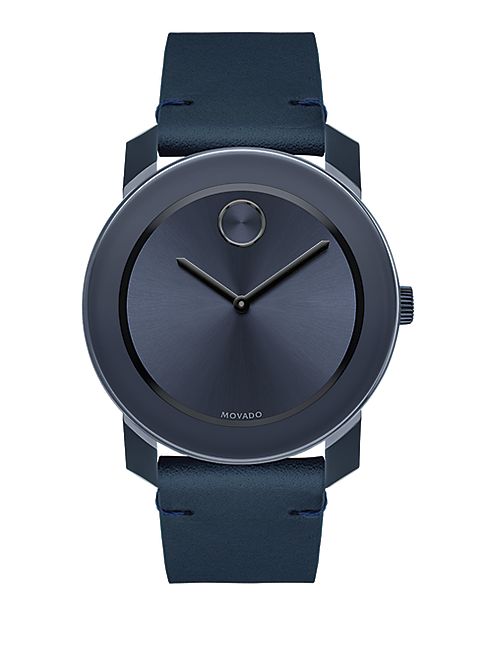 Movado - Bold Stainless Steel & TR90 Composite Strap Watch