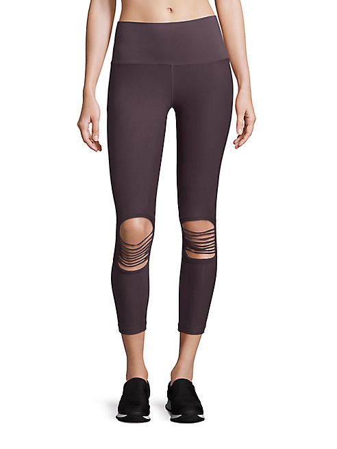 Phat Buddha - St Nicholas Ave Two-Tone Leggings