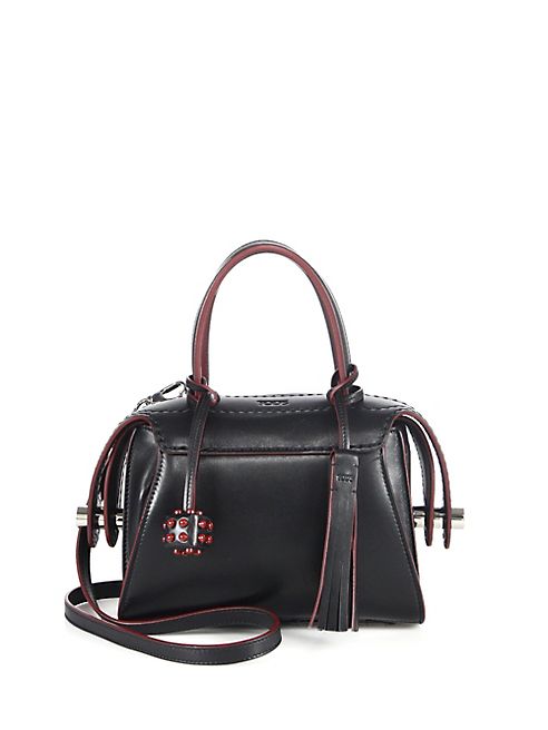 Tod's - TWI Bauletto Leather Satchel