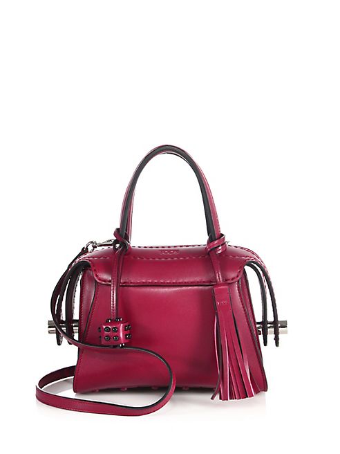 Tod's - TWI Bauletto Leather Satchel