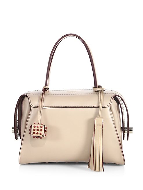 Tod's - TWI Bauletto Leather Satchel