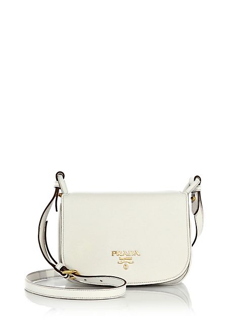 Prada - Leather Saddle Bag