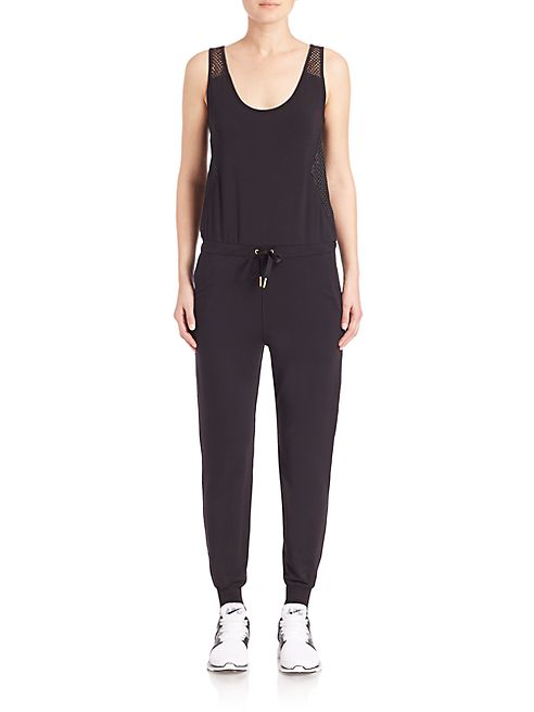 ALALA - Mesh-Paneled Jumpsuit