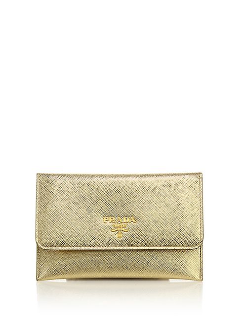 Prada - Saffiano Leather Passport Holder & Card Case