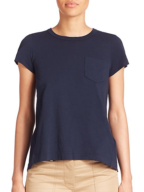 Sacai - Back-Pleat Tee