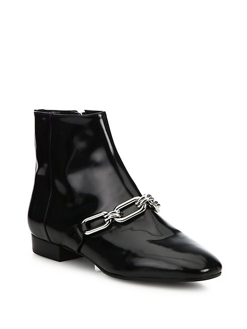 Michael Kors Collection - Lennox Patent Leather Booties