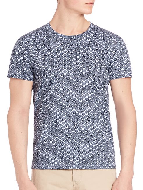 J. Lindeberg - Sev Waves Fine Slub Tee