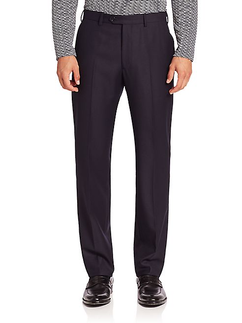 Giorgio Armani - Textured Wool Trousers