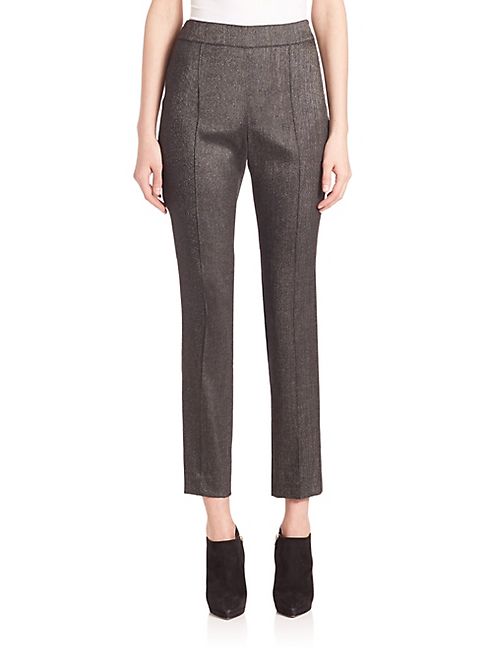 St. John - Stretch Shimmer Melange Pants