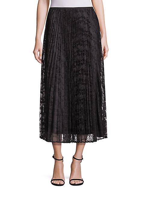 Lafayette 148 New York - Dorothy Pleated Lace Skirt