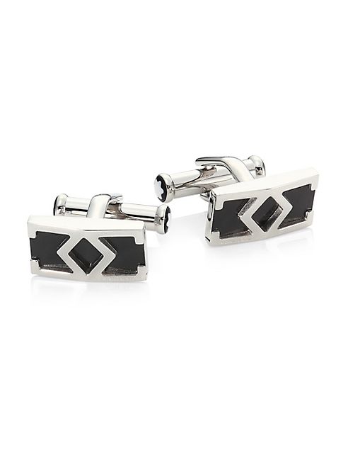 Montblanc - Stainless Steel Cuff Links