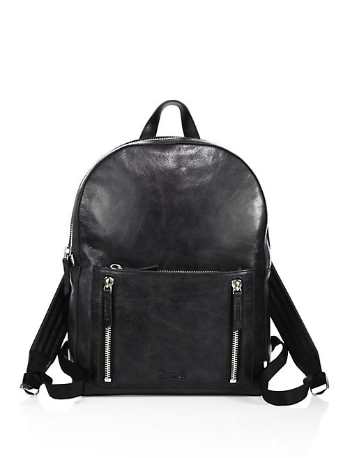 Uri Minkoff - Zippered Leather Backpack