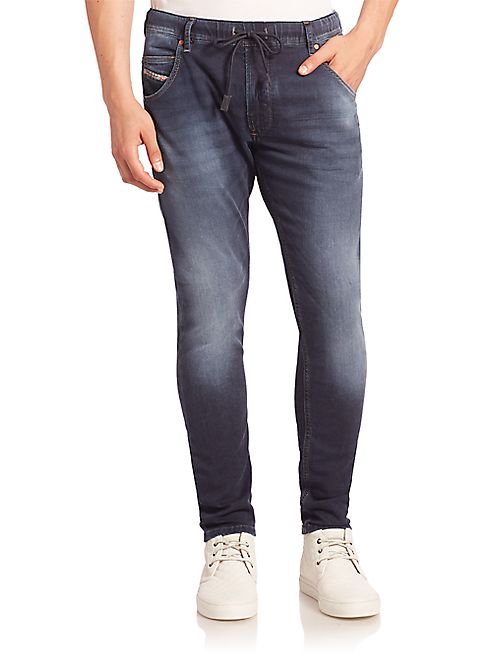 Diesel - Krooley Washed Slim-Fit Jeans