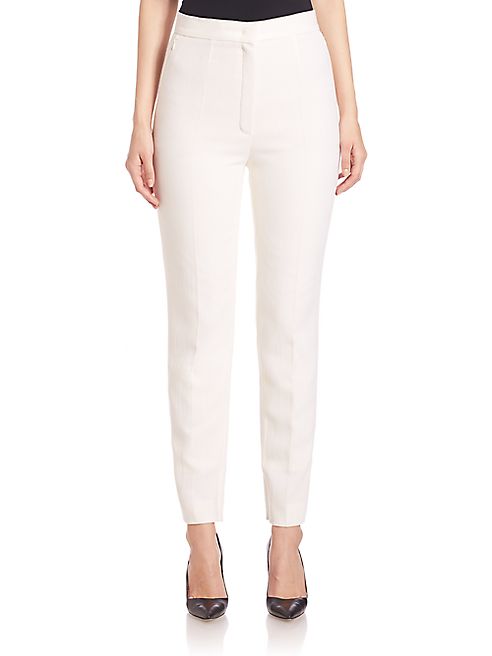 Escada - Solid Straight-Leg Pants