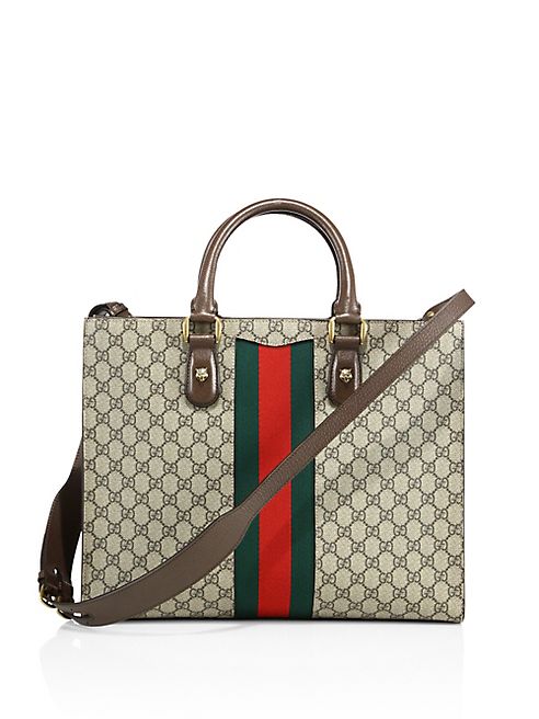 Gucci - Printed Canvas Tote