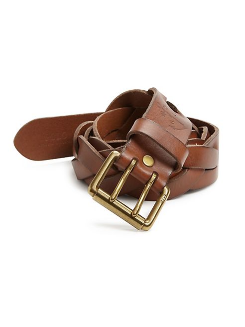 Polo Ralph Lauren - Braided Vachetta Leather Belt