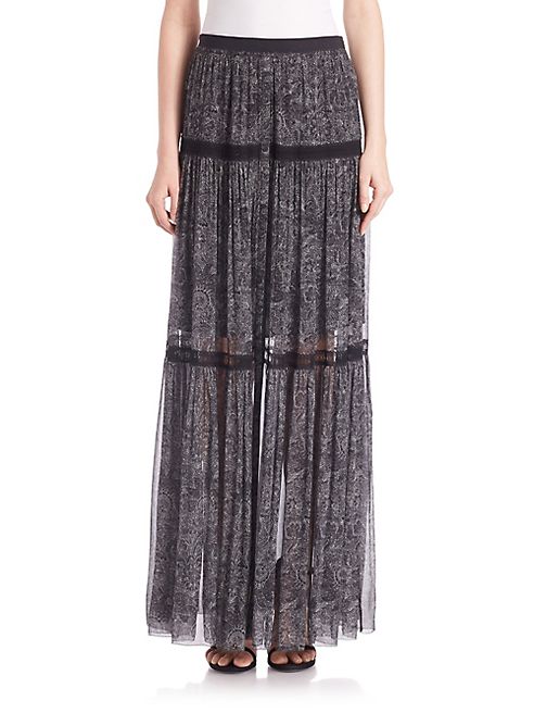 Elie Tahari - Arlington Silk Maxi Skirt