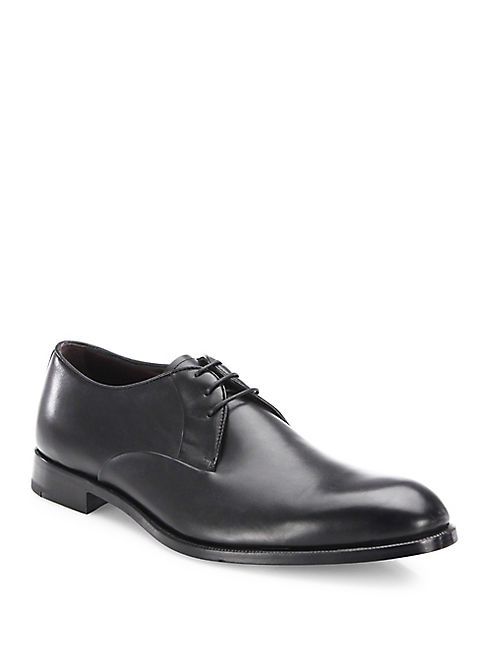 Ermenegildo Zegna - Ave Flex Leather Lace-Up Dress Shoes