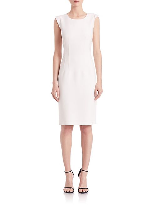 Elie Tahari - Stefana Solid Sheath Dress