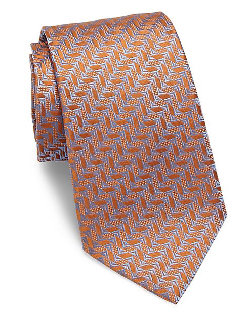 Giorgio Armani - Zigzag Silk Tie